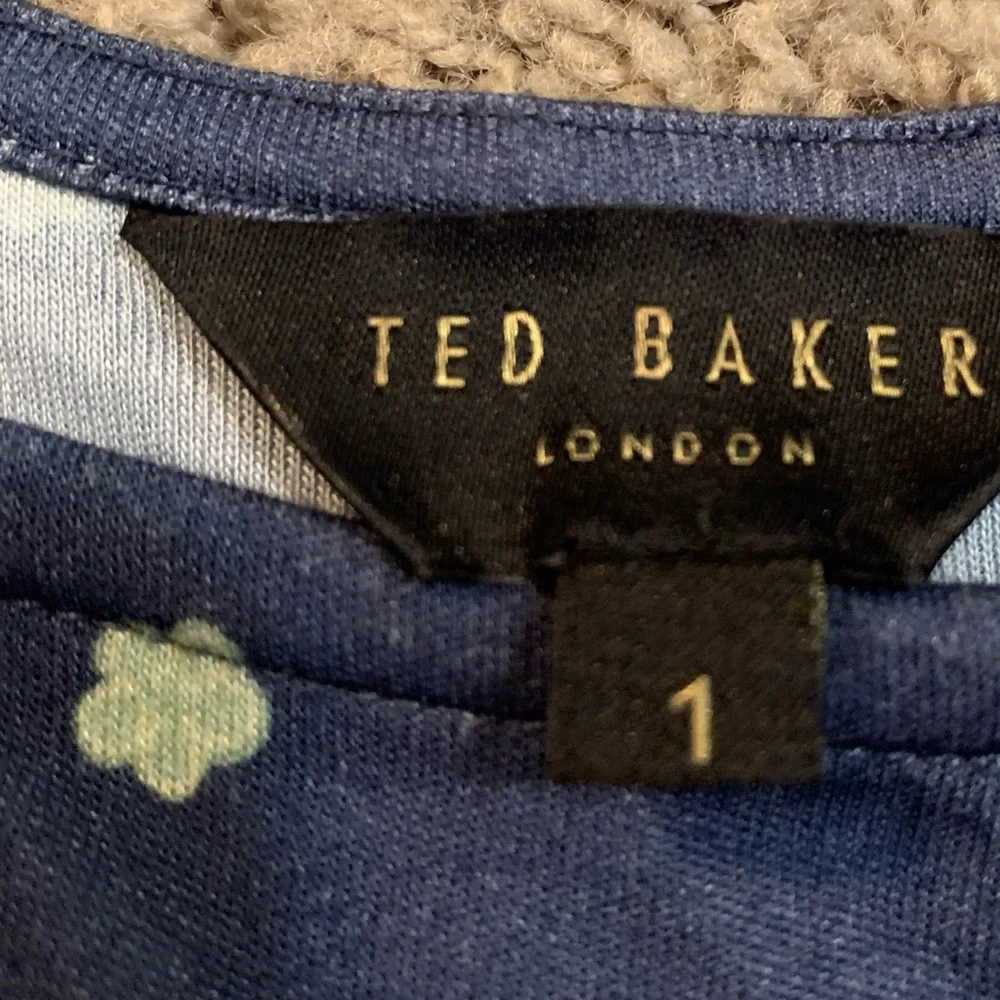 NWOT Ted Baker Meegwin Ditsy Midi Dress Size 1 (4) - Picture 6 of 9